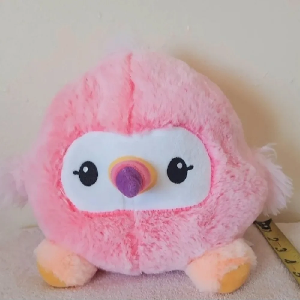 Fiesta Cutie Beans Gumballs Claire Flamingo 9" Plush Stuffed Animal Nwot Cute - Picture 1 of 8